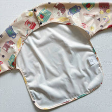 Load image into Gallery viewer, Snack Time Long-Sleeved Waterproof Bib (M & L Sizes)