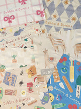 Load image into Gallery viewer, Pink Bows Messy Mat – Waterproof, Wipe Clean