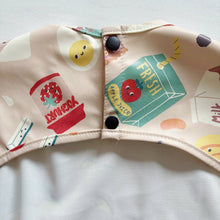 Load image into Gallery viewer, Snack Time Long-Sleeved Waterproof Bib (M & L Sizes)