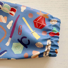Load image into Gallery viewer, Crafty Print Long-Sleeved Waterproof Bib (M & L Sizes)