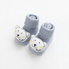 Load image into Gallery viewer, Animal motif non-slip baby socks