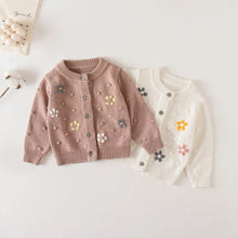 Load image into Gallery viewer, Flora flower cardigan