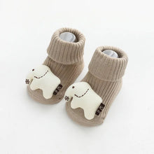 Load image into Gallery viewer, Animal motif non-slip baby socks