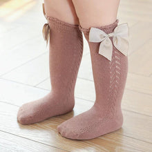 Load image into Gallery viewer, Baby/Toddler bow socks
