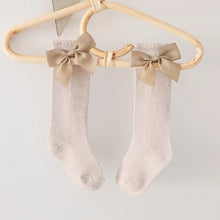 Load image into Gallery viewer, Baby/Toddler bow socks