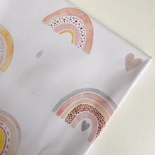 Load image into Gallery viewer, Multi-Use Splash Mat | Rainbow Print | Wipeable &amp; Waterproof
