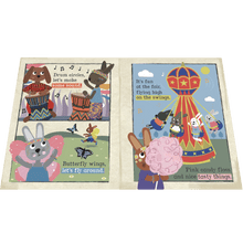 Load image into Gallery viewer, Jo &amp; Nic's Crinkly Cloth Books - Festival
