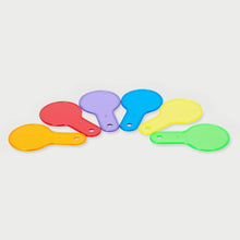 Load image into Gallery viewer, Translucent Colour Paddle Set - Pk6
