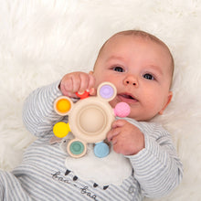 Load image into Gallery viewer, SiliSoft® Pop Teether (Rainbow)
