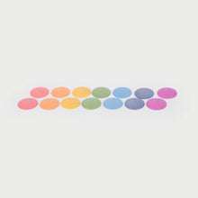 Load image into Gallery viewer, Rainbow Wooden Discs - Wooden toy - Montessori Toys
