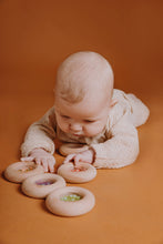 Load image into Gallery viewer, Petit Boum Sensory Play Toy Donut (Kiwis)
