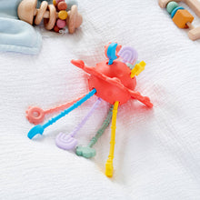 Load image into Gallery viewer, SiliSoft® Zip Pull Toy (Rainbow)
