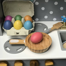 Load image into Gallery viewer, Rainbow Wooden Eggs - Pk7
