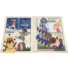 Load image into Gallery viewer, Jo &amp; Nic's Crinkly Cloth Books - Festival
