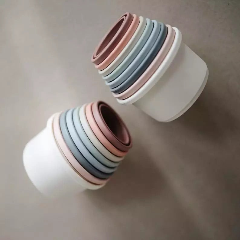 Retro stacker cups
