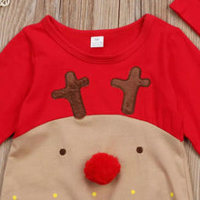 Load image into Gallery viewer, Rudolf Christmas romper
