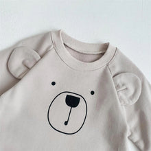 Load image into Gallery viewer, Teddie bear baby jumpsuit
