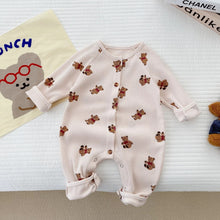 Load image into Gallery viewer, Addison bear romper
