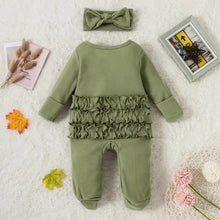 Load image into Gallery viewer, Olivia ruffle romper
