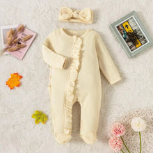 Load image into Gallery viewer, Olivia ruffle romper
